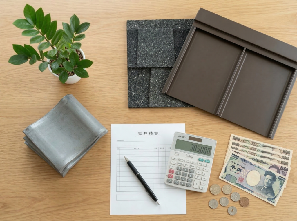 雨漏り修理費用イメージ