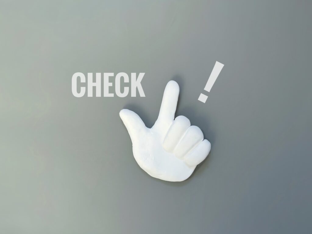 チェック