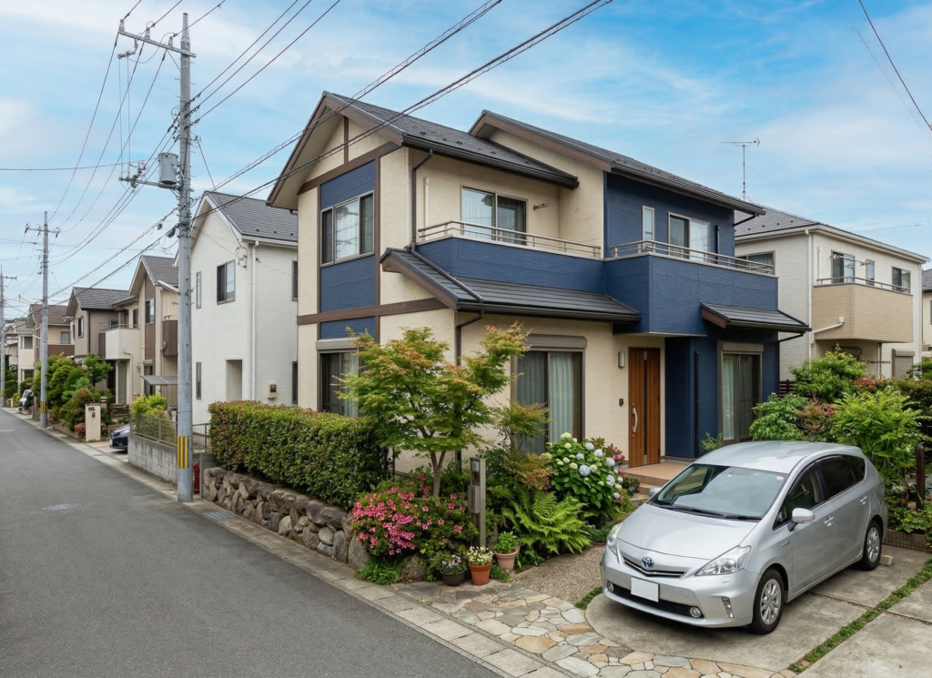 平塚市の住宅街